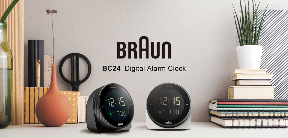 BRAUN/ブラウン デジタル置時計 BC24