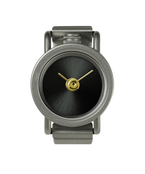 25mm | lillecirkel RING WATCH LC004-G Black & Gold | 腕時計の通販