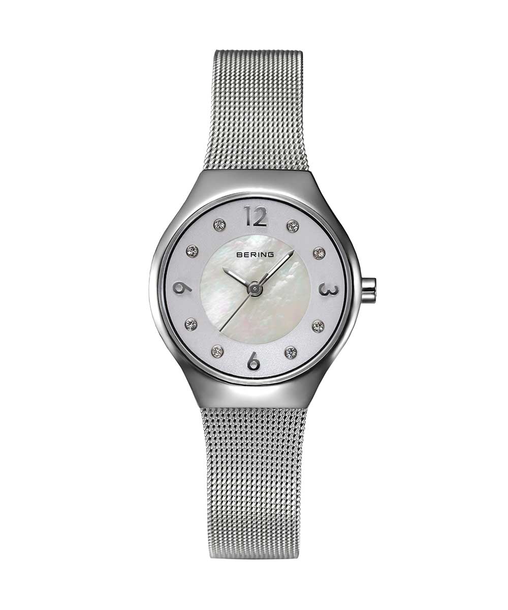 1112ys\tz BERING Ladies Classic Scandinavian Curving Mesh Silver 11427-004ix[O fB[Xrv NVbNXJWirA J[rObV Vo[j