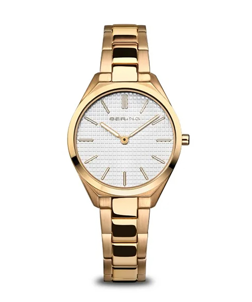 BERING Ladies Ultra Slim Link Gold 17231-734ix[O fB[Xrv EgX Nxg S[hj